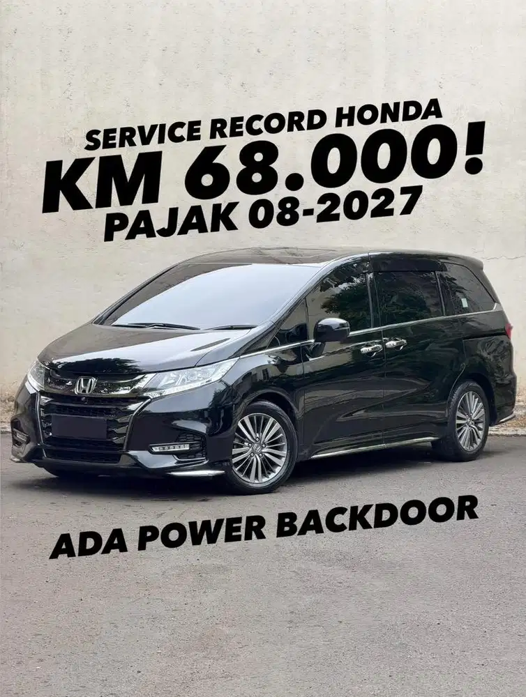 HARGA CASH! KM 68rb! Honda Odyssey 2019 2.4 E Prestige