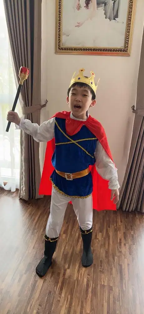 Baku kostum Anak England Princee