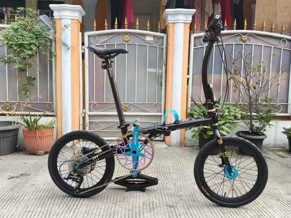 Dijual ( Murah )Sepeda Lipat Custum
