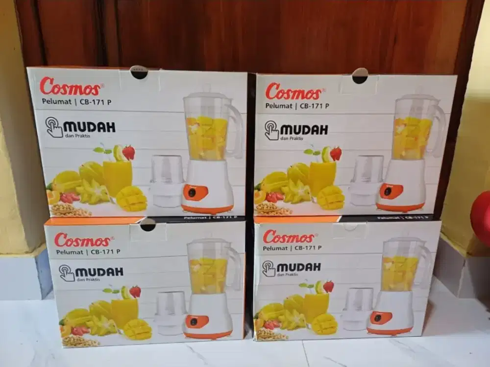 Blender cosmos baru, stock banyak
