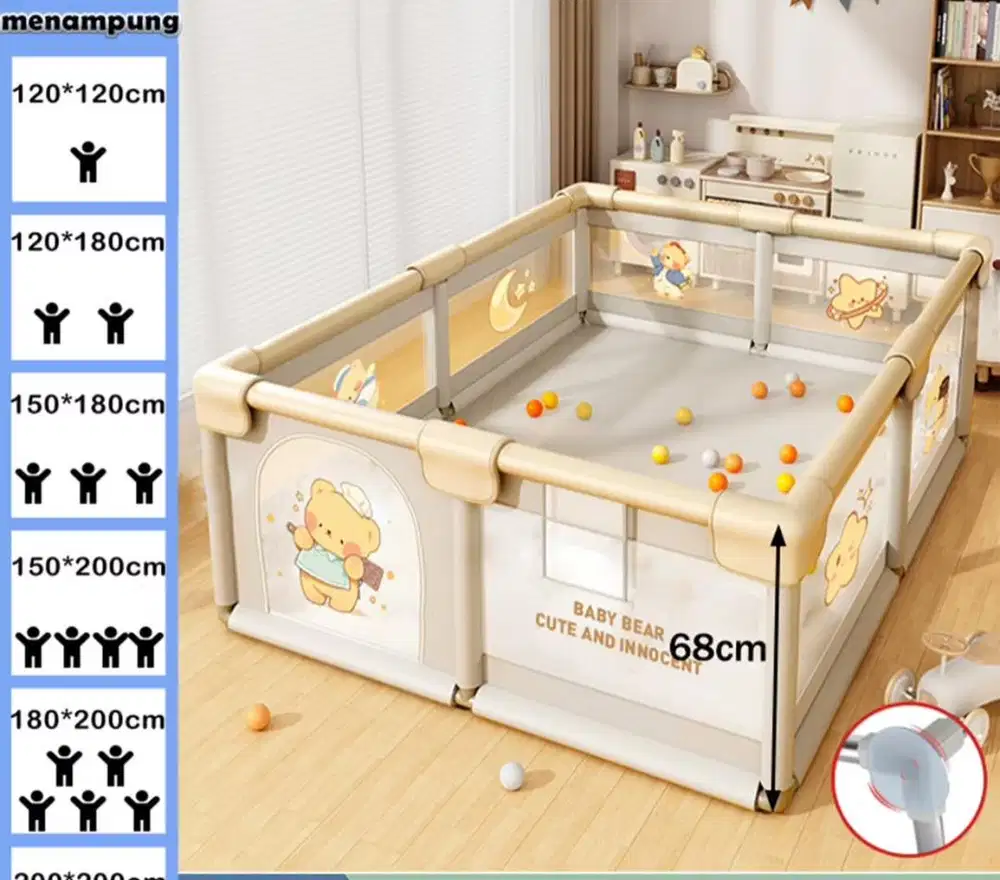 Pagar bermain playpen