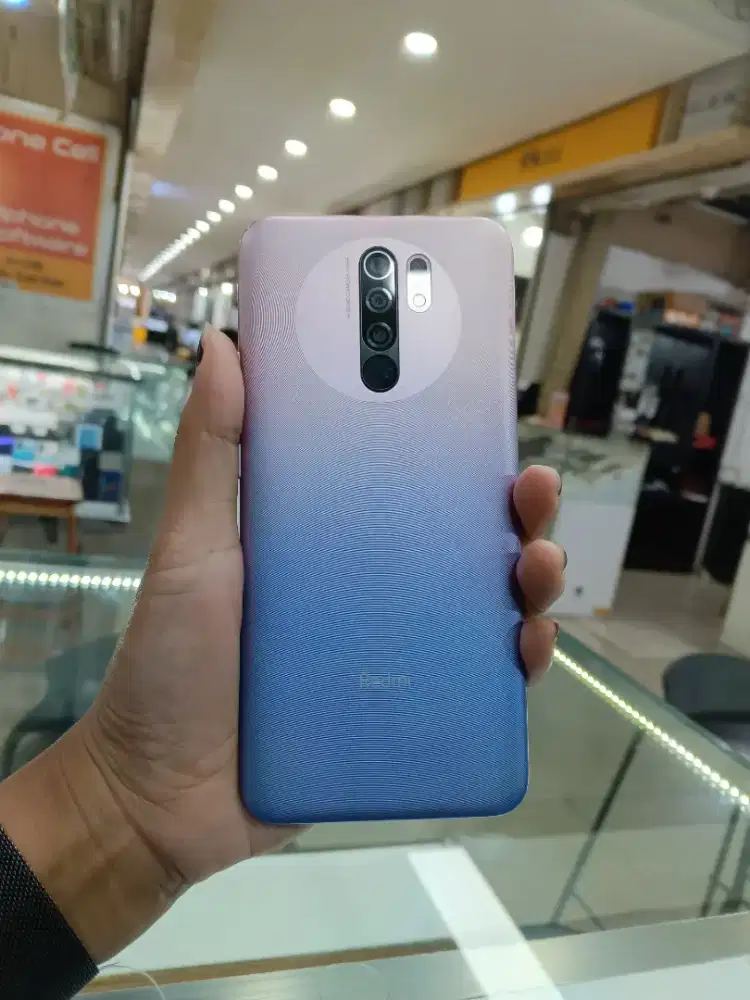 Jual hp Bks Xiaomi redmi9c 4+4)64gb purple mlus (unit+chrger)
