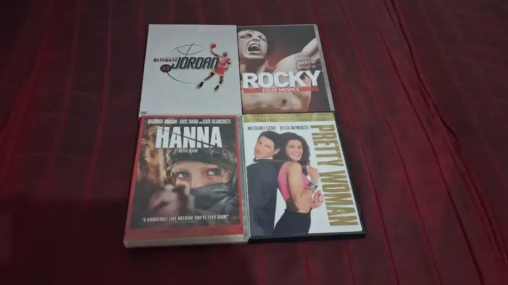 Paket dvd original (region 1 US)