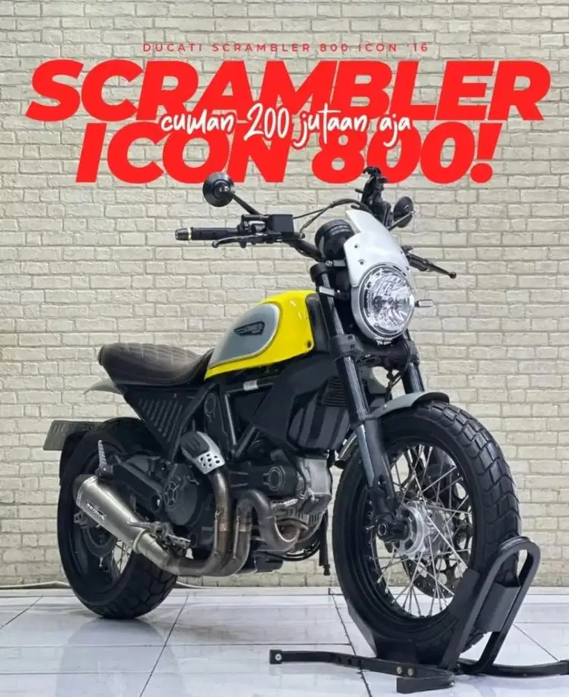 Rare Item‼️ Ducati Srambler Icon 800 [ FP ]