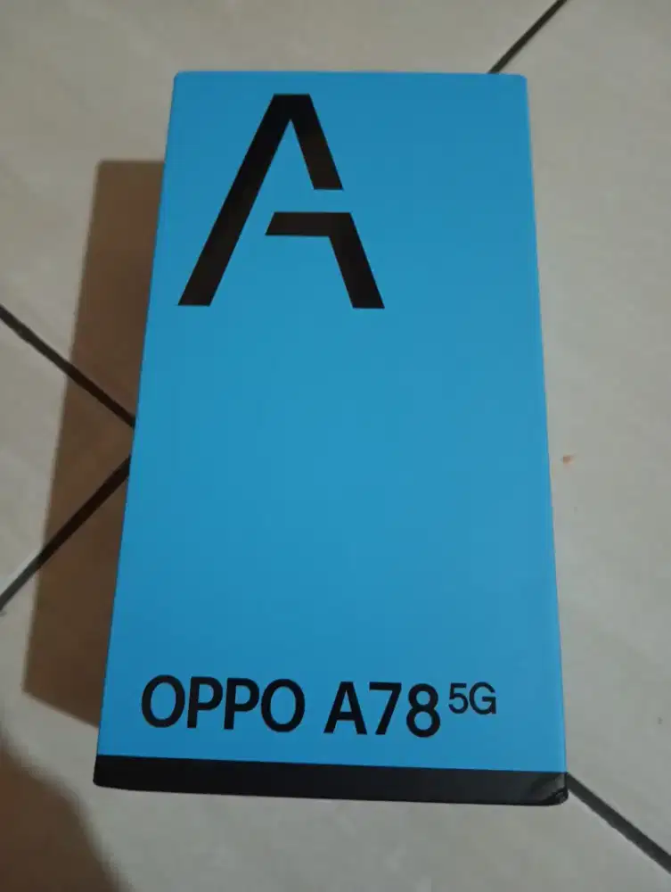 BU Oppo A78 Hitam 8/256