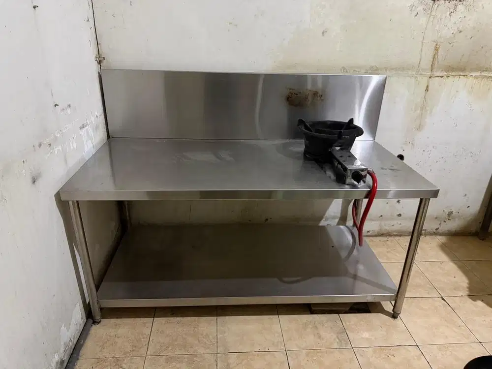 Dijual meja stainless
