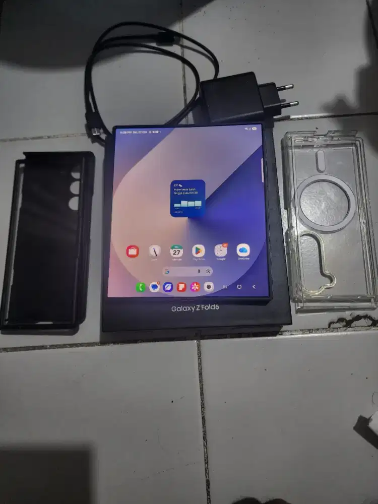 Samsung z fold 6 lengkap ram 12/256gb