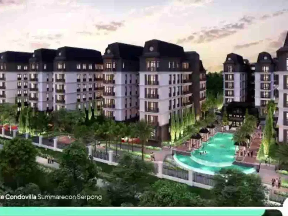 Condovilla Low Rise 4 Kamar Tidur Mondeux Summarecon Gading Serpong