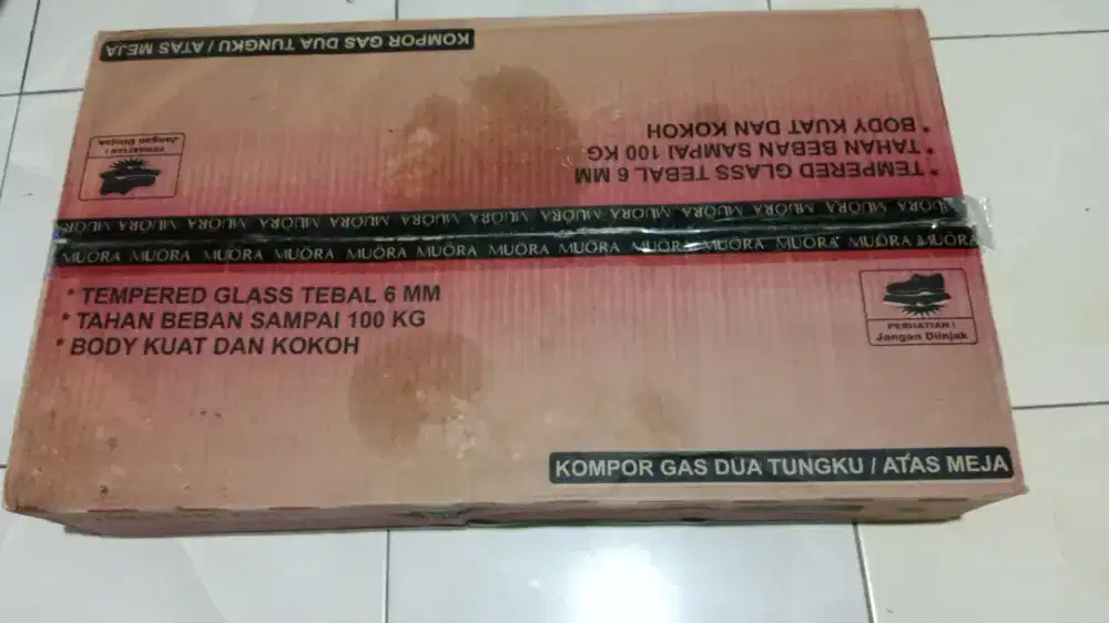 Kompor gas muora 2 tungku