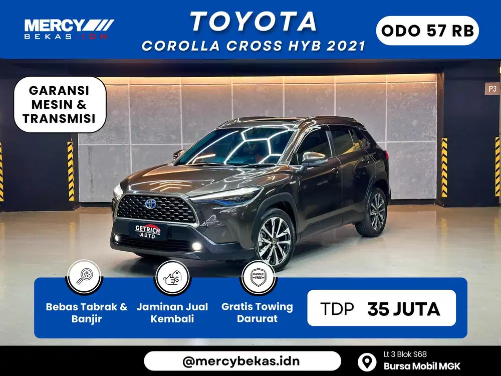 Bergaransi !! Toyota Corolla Cross Hybrid 2021
