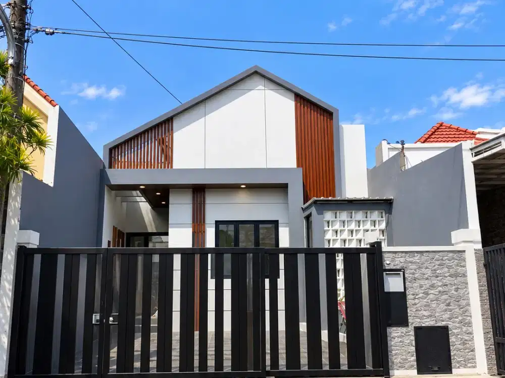 DIJUAL RUMAH NIRWANA EXECUTIVE WONOREJO BARU GRESS 1LT 3KT DEKAT MERR