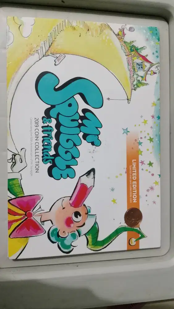 SET LENGKAP 7 KOIN MR SQUIGGLE 60TH ANNIVERSARY 2019 - ROYAL AUSTRALIA