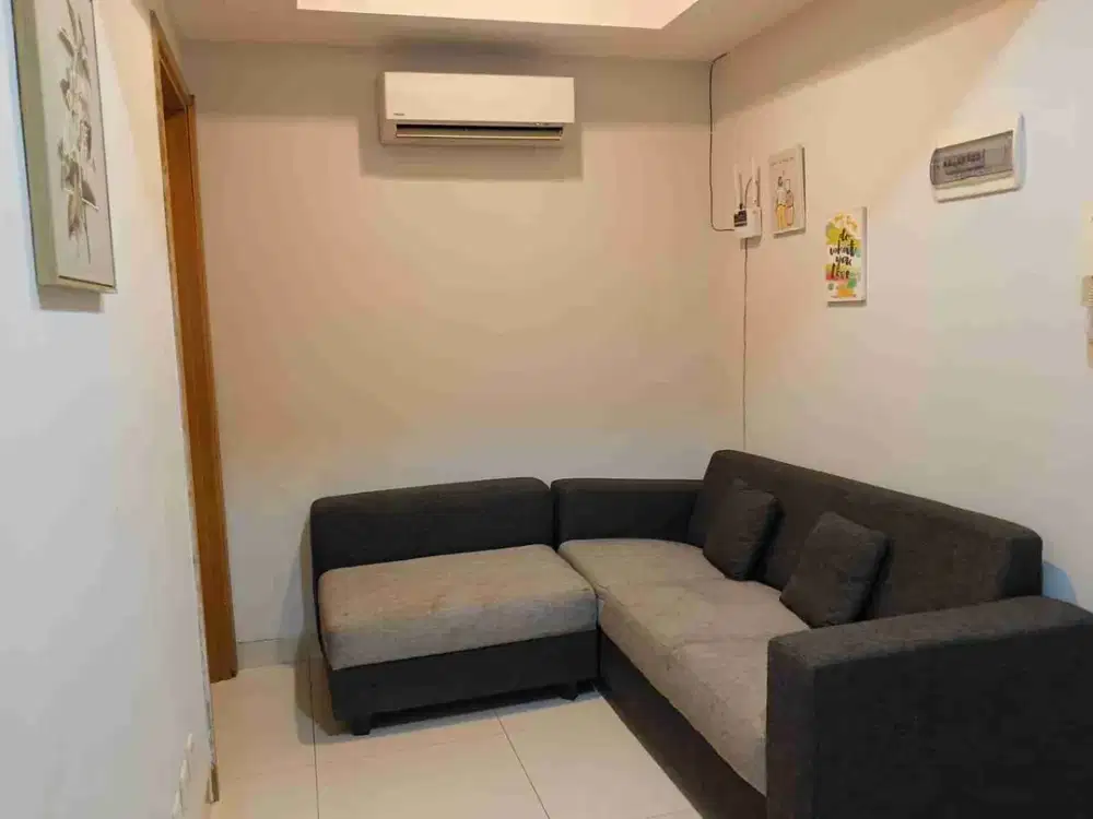 di sewakan apartemen the mansion Kemayoran 1 bedroom furnish