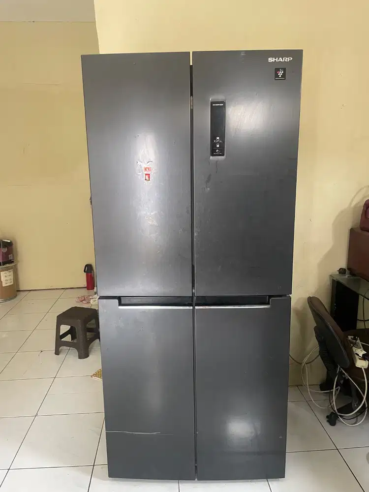 SHARP KULKAS 4 PINTU 506l Inverter Plasmacluster - SJ-IF50PMA-DS