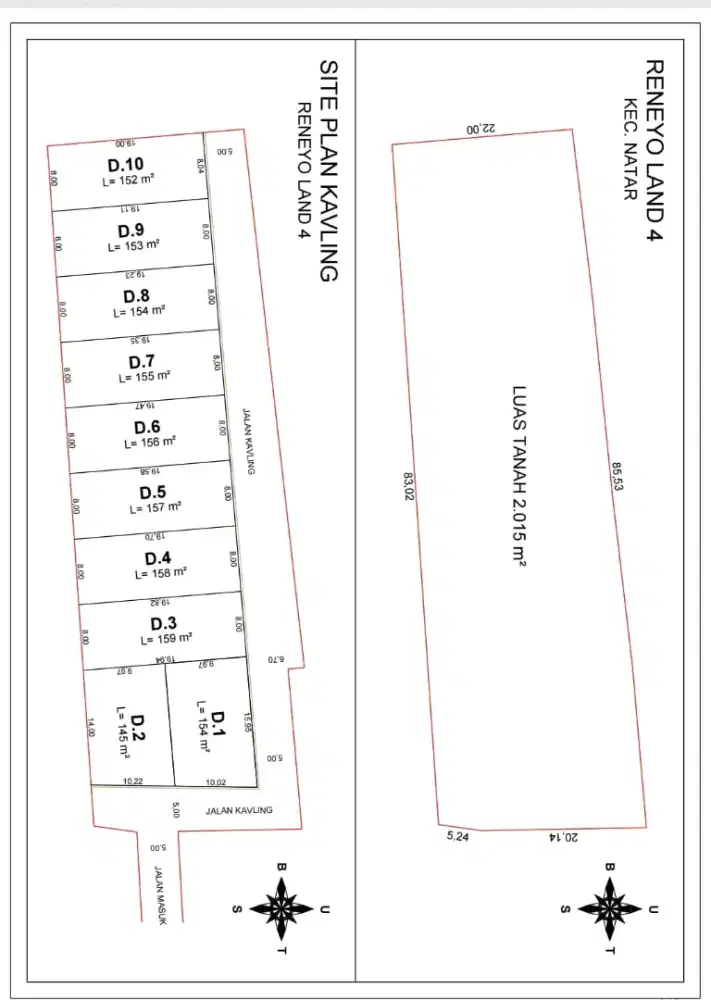 Tanah dekat bundaran hajimena
