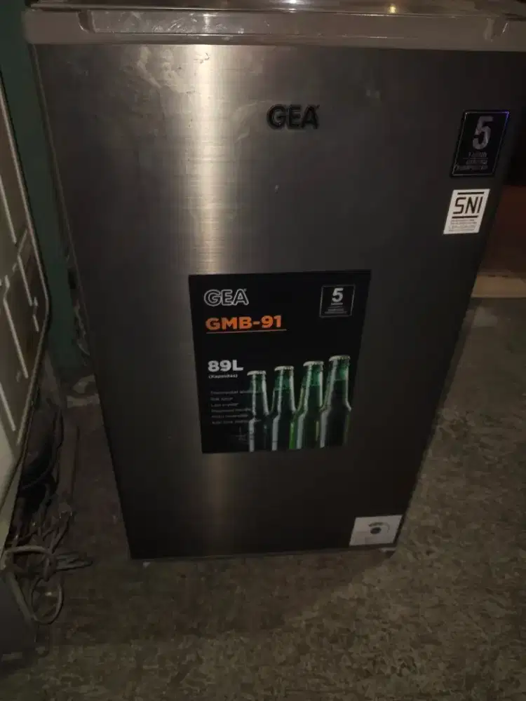 Kulkas mini gea orisinil pabrik normal dingin beku