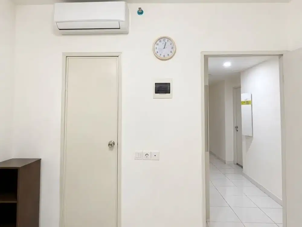 Disewakan Bulanan Promo Aeropolis Apartemen Studio Semi Furnish dekat Bandara Soetta