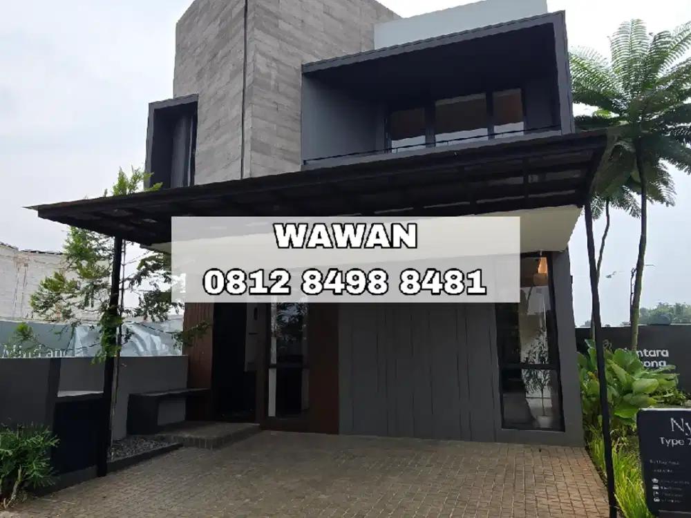 Rumah Dekat BSD dengan Layout Paling Pintar Semua Ruangan Jadi Lega