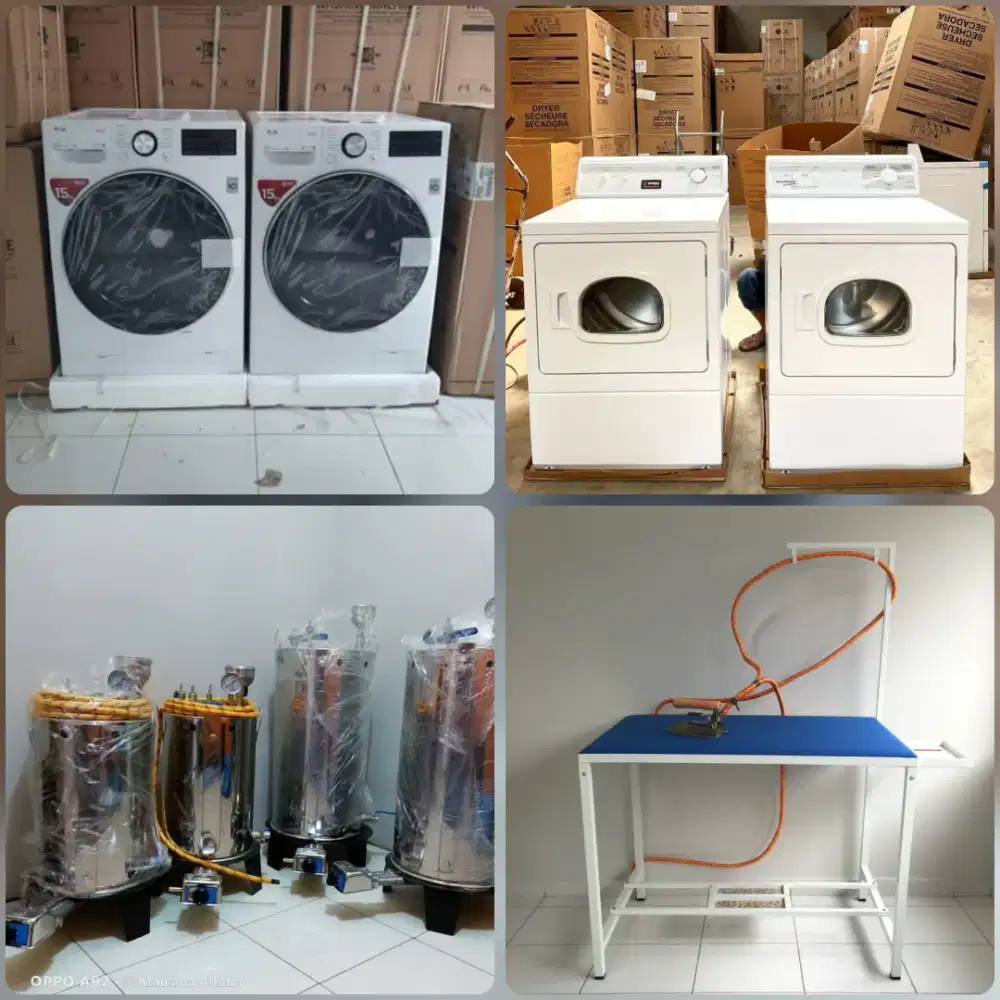 Mesin laundry / Paket Lengkap Usaha Laundry