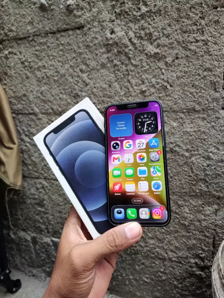 Iphone 12 mini wifi only siap pakai