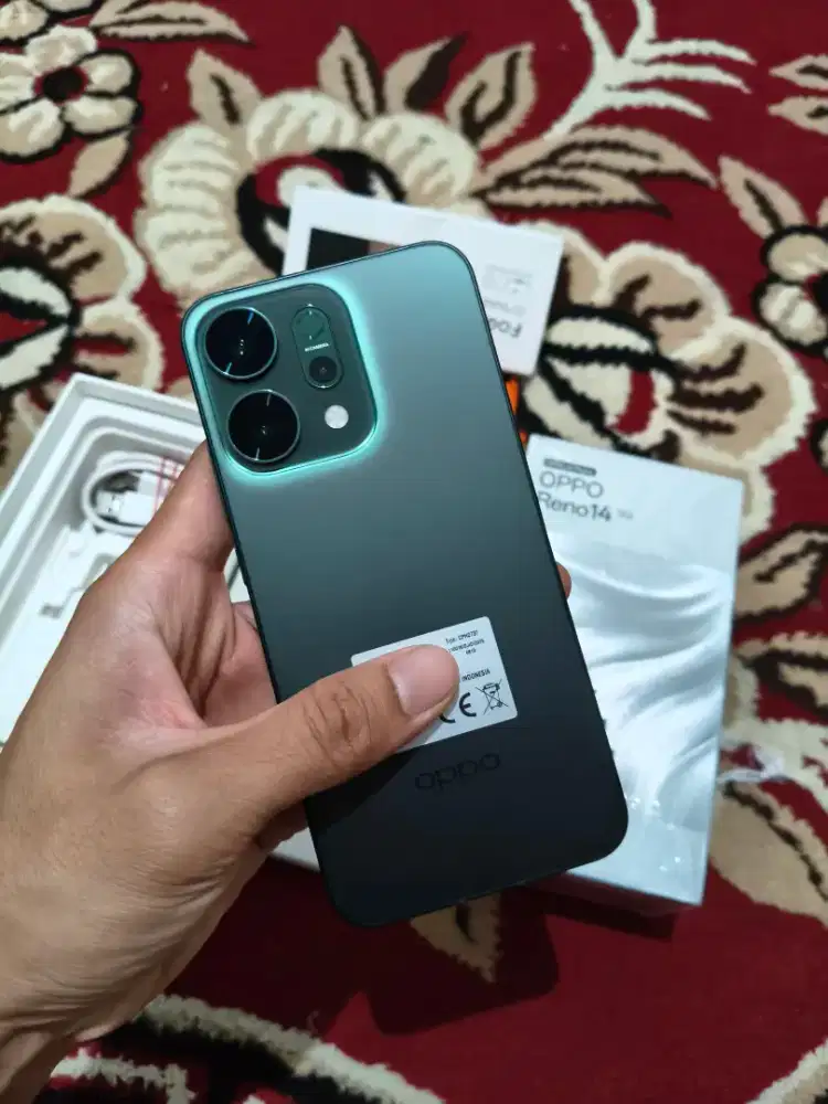 Oppo Reno 14 green 12/256