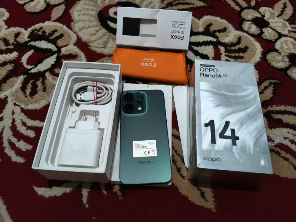 Oppo Reno 14 green 12/256