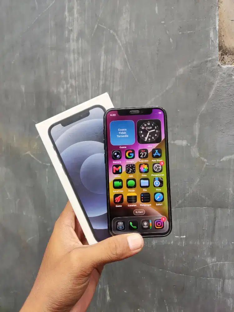 Iphone 12 mini wifi only siap pakai