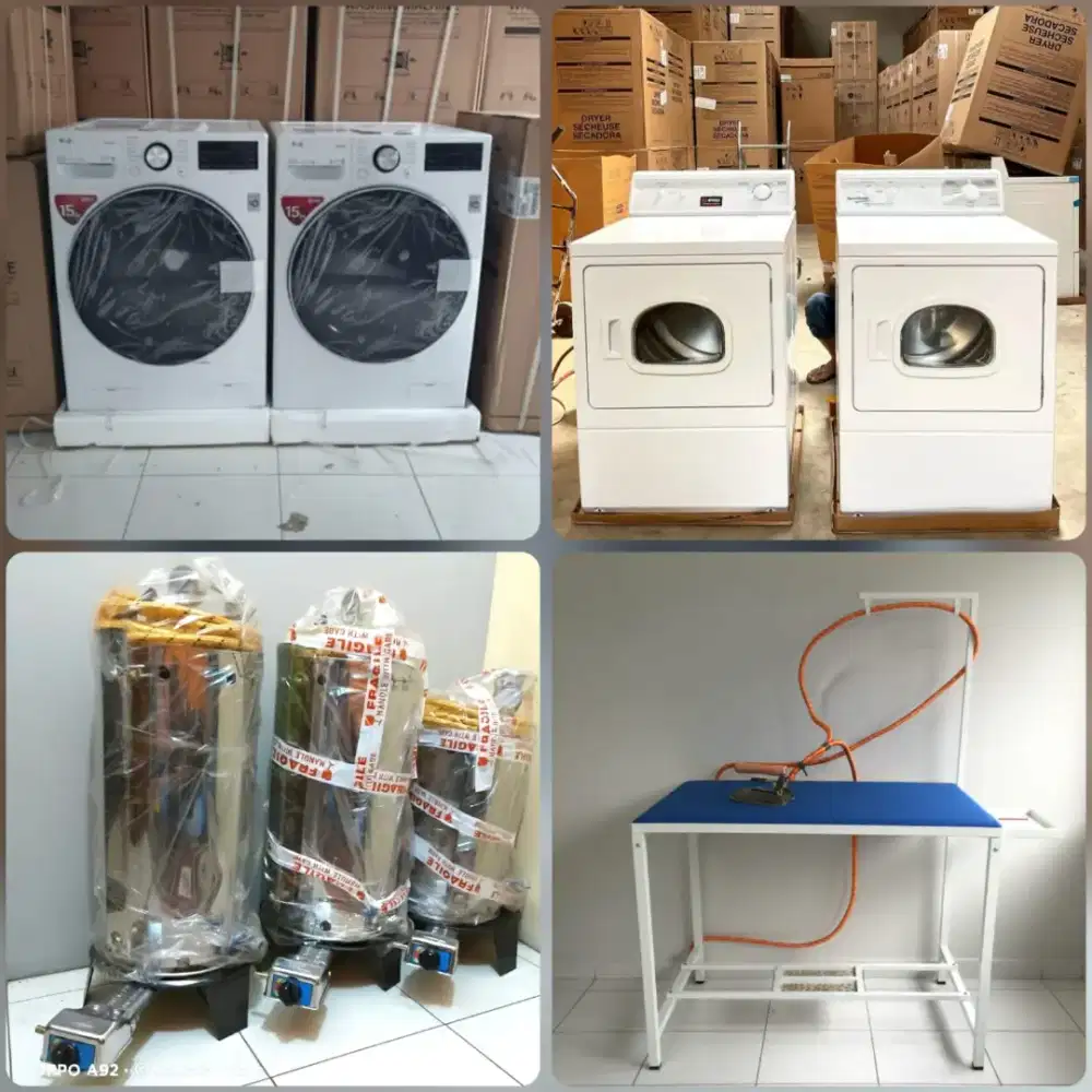 Mesin Laundry / Paket Lengkap Usaha Laundry