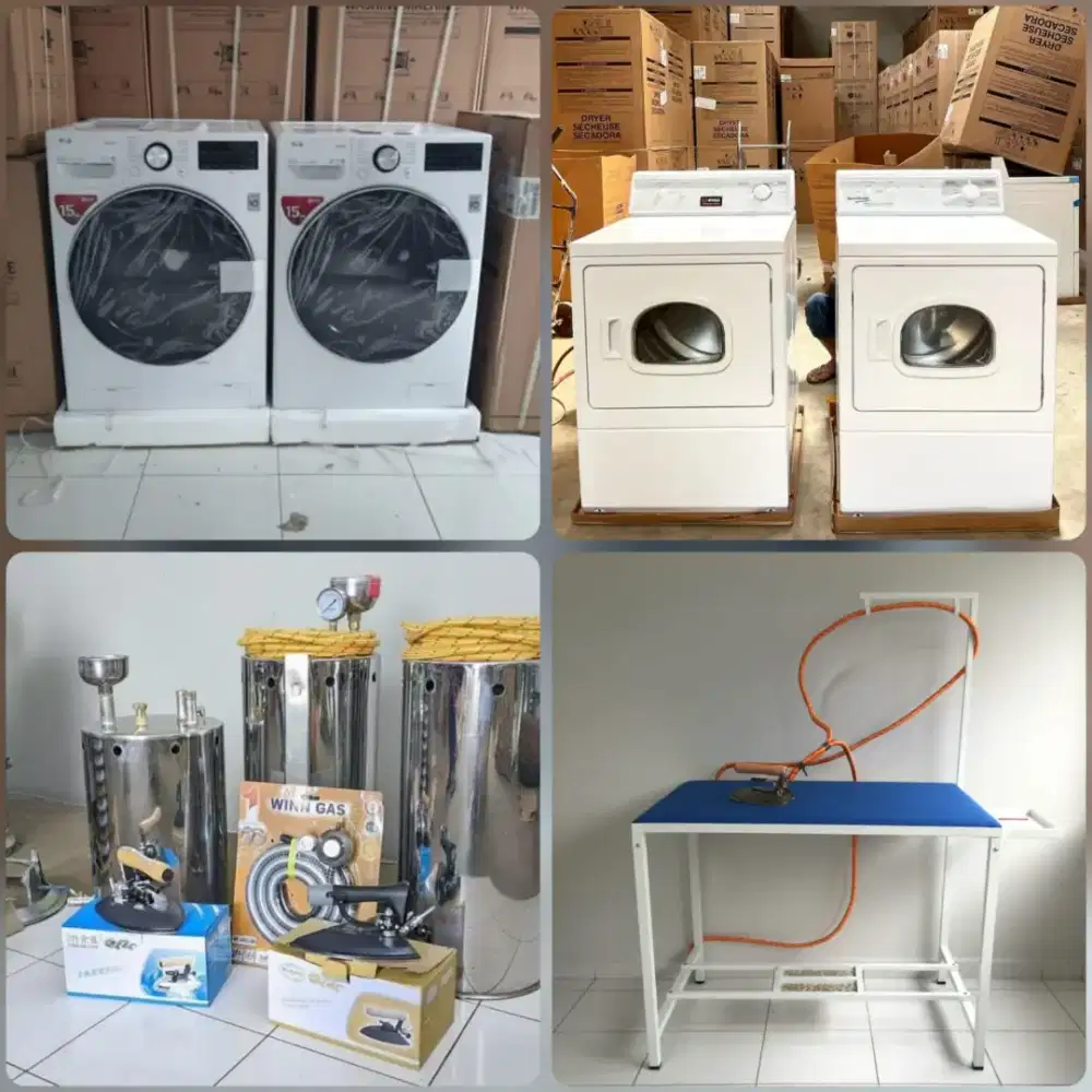 Mesin Laundry / Paket Usaha Laundry