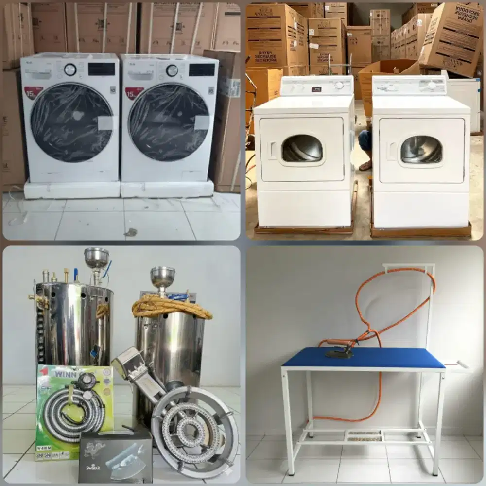 Mesin Laundry / Paket Lengkap Usaha Laundry