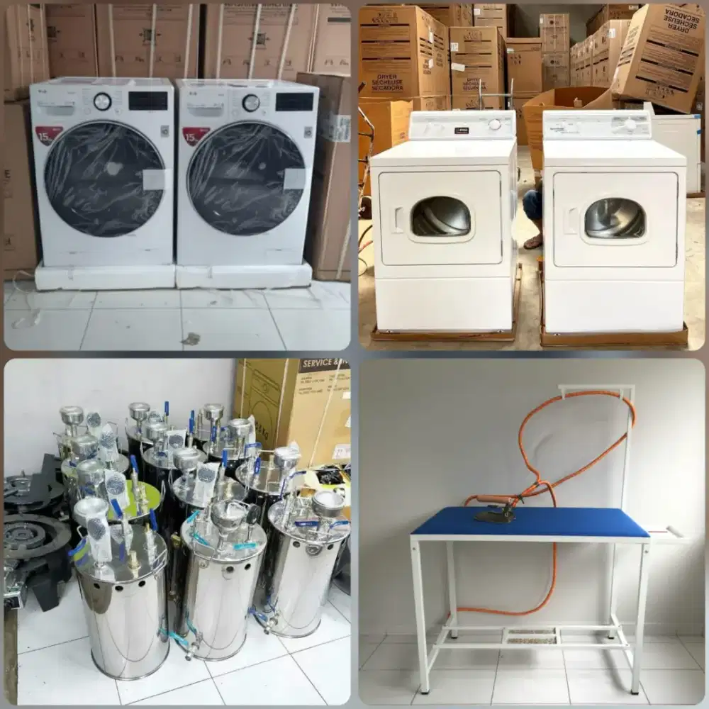 Mesin Laundry / Paket Lengkap Usaha Laundry