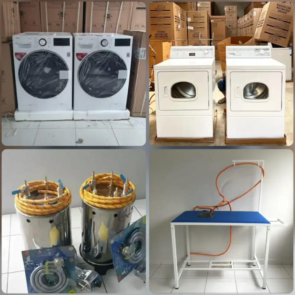 Mesin Laundry / Paket Lengkap Usaha Laundry