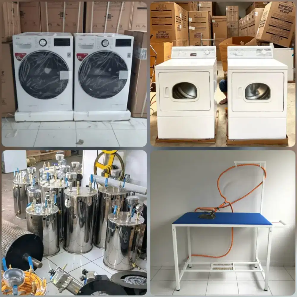 Mesin Laundry / Paket Lengkap Usaha Laundry