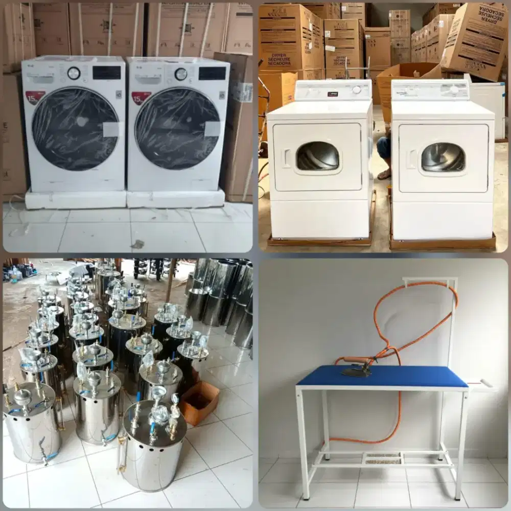 Mesin Laundry / Paket Lengkap Usaha Laundry