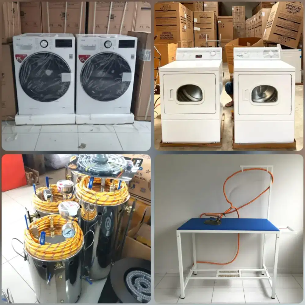 Mesin Laundry / Paket Lengkap Usaha Laundry
