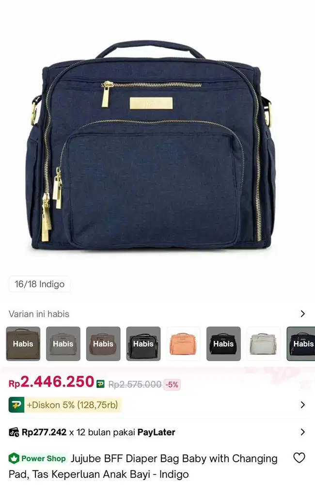 JUJUBE DIAPER BAG