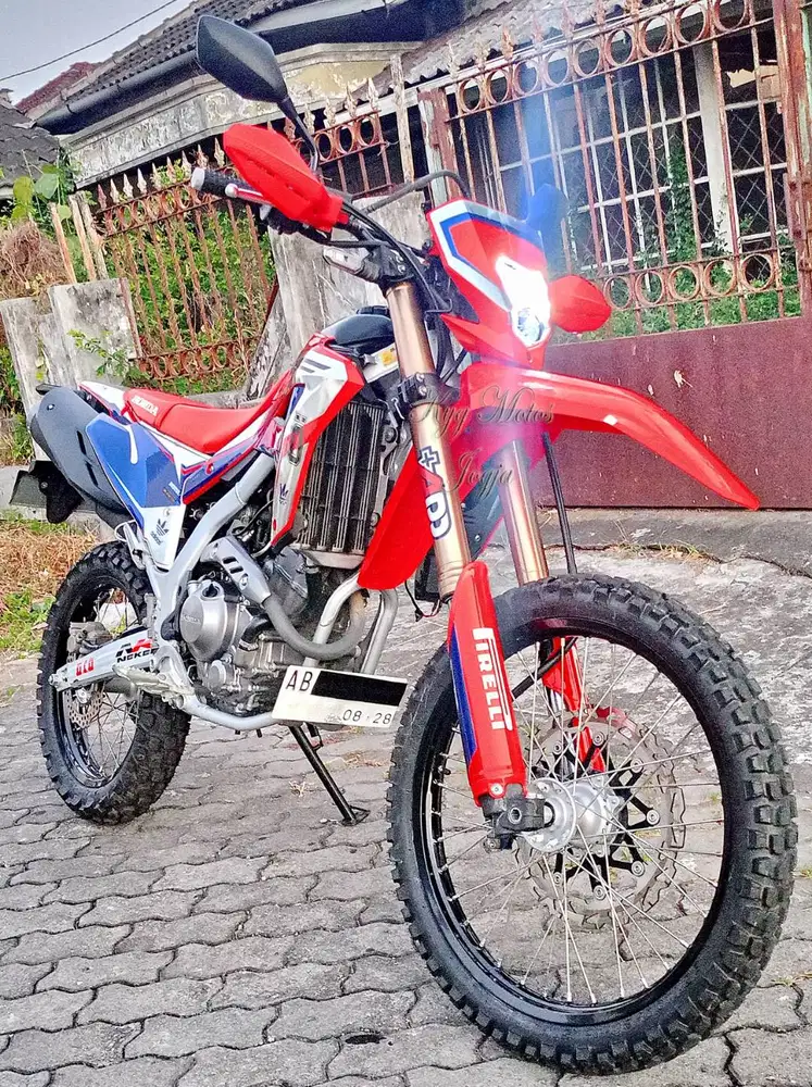 Honda CRF 250 L CRF250 L Merah 2023 Plat AB Sleman Pajak Panjang