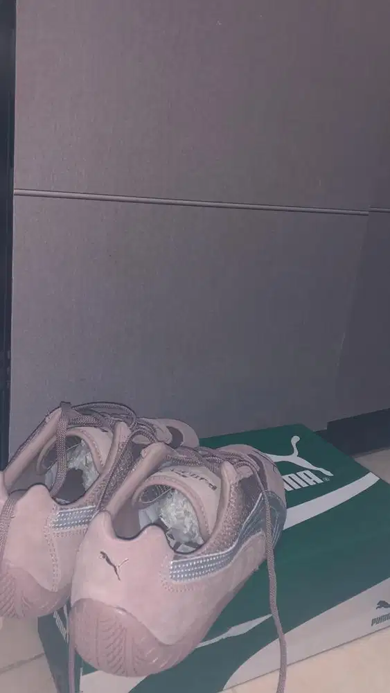 Dijual Puma Speedcat OG Rose Silver Size 41 BNIB Original 100%