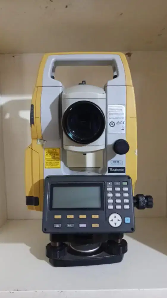 Total Station Topcon Es -65 Kondisi Bekas Satu Set Mulus Bergaransi