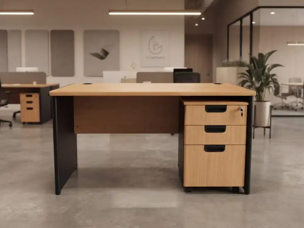 Meja Kantor Murah Ukuran 120x70x75
