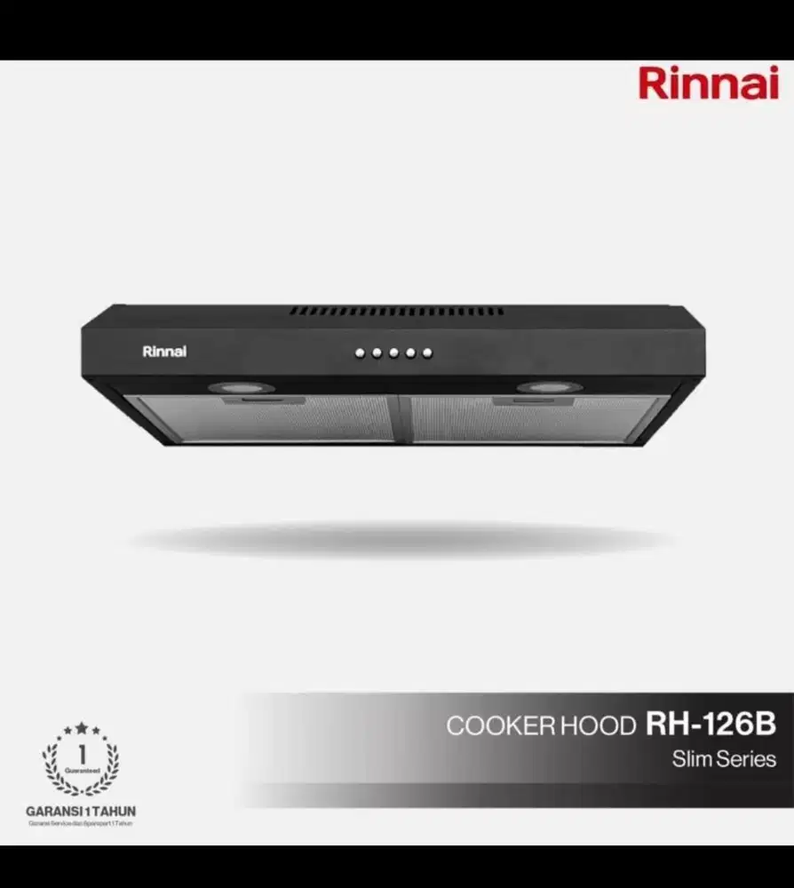 Rinnai cooker hood RH 126-B
