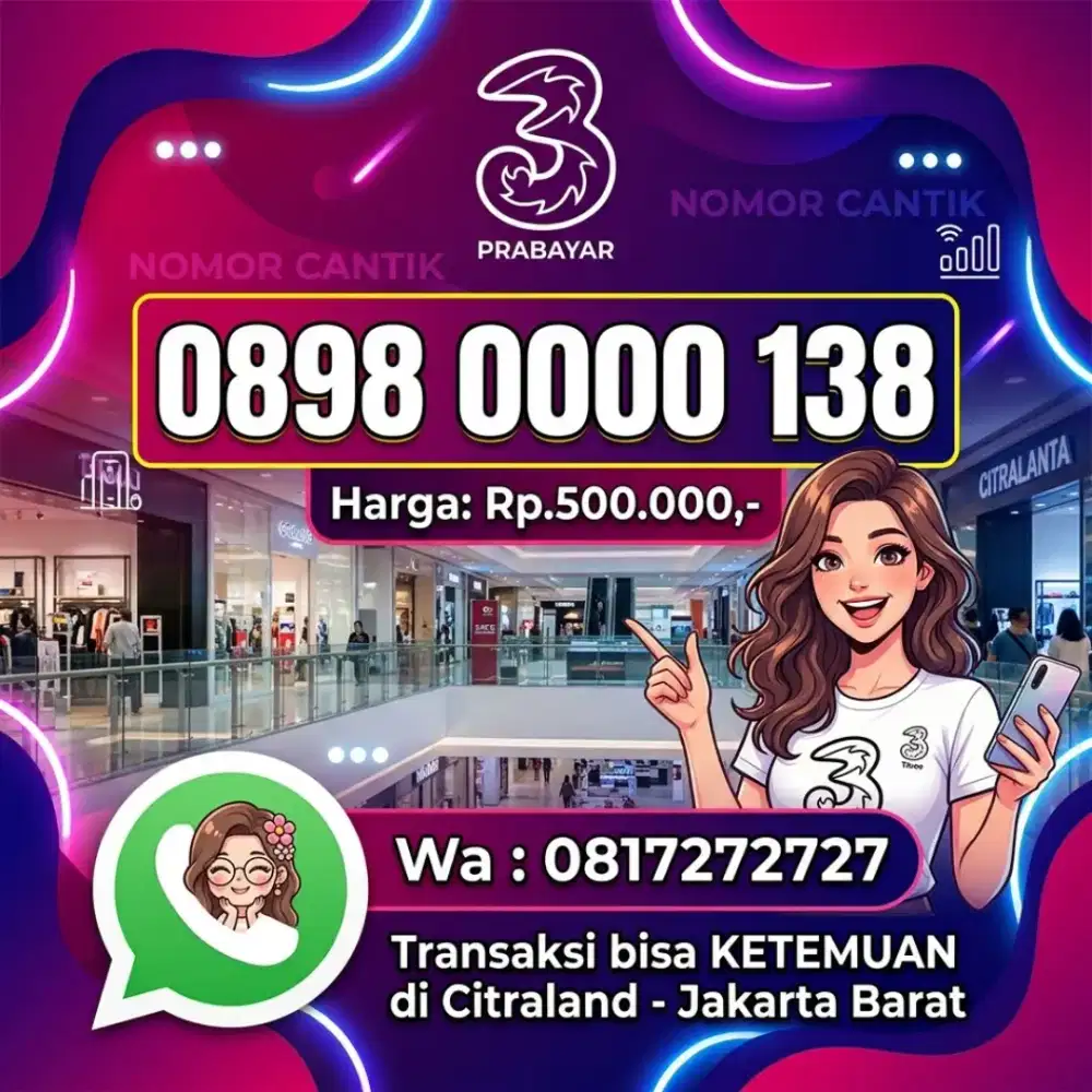 NOMOR CANTIK KOLEKSI THREE 138