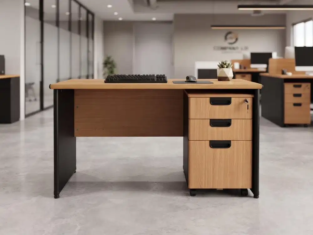 Meja Ex Kantor Murah Ukuran 120x70x75