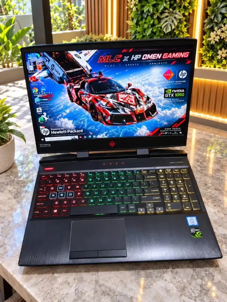 HP OMEN 15-DC0036TX RGB Premium [SSD 512GB VGA NVIDIA GTX 1050Ti 4Gb]