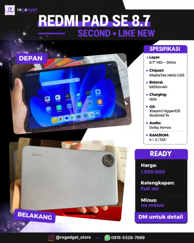 Redmi Pad SE 8.7 Inc