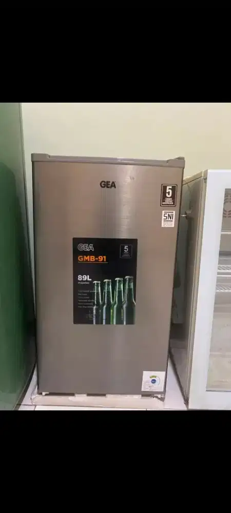 Kulkas mini gea orisinil pabrik normal dingin beku