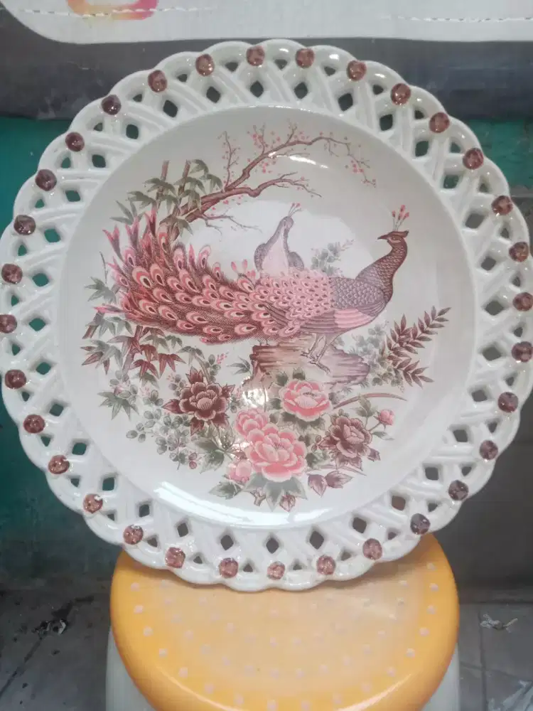 Piring pajangan Japan 32cm