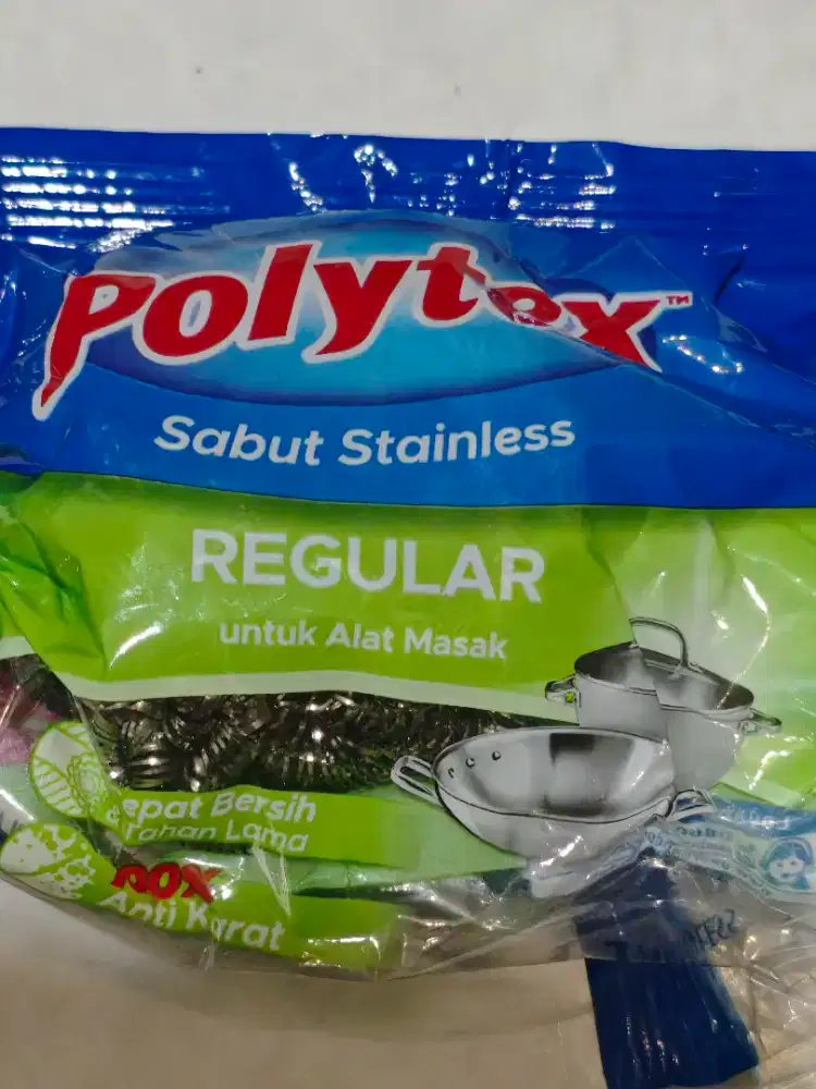 15 pcs Sabut stainless polytex