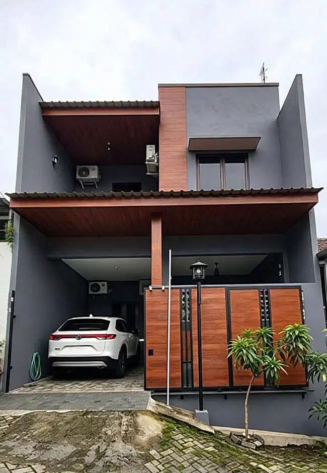 Rumah full furnish di jual di manyaran semarang