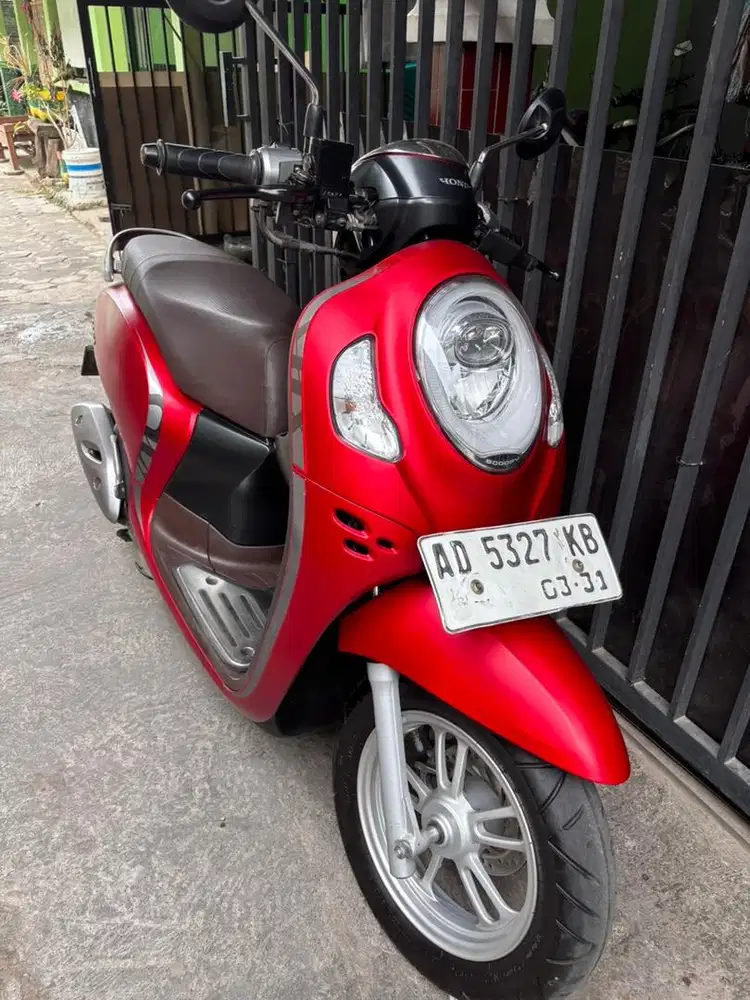 DIJUAL SCOOPY PRESTIGE MERAH 2021 KARTASURA